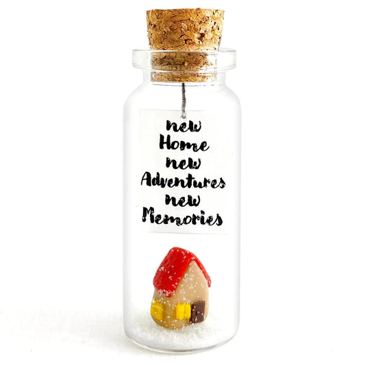 Tiny Magical Message in a Bottle Inspirational Gift Idea Moving House Gift