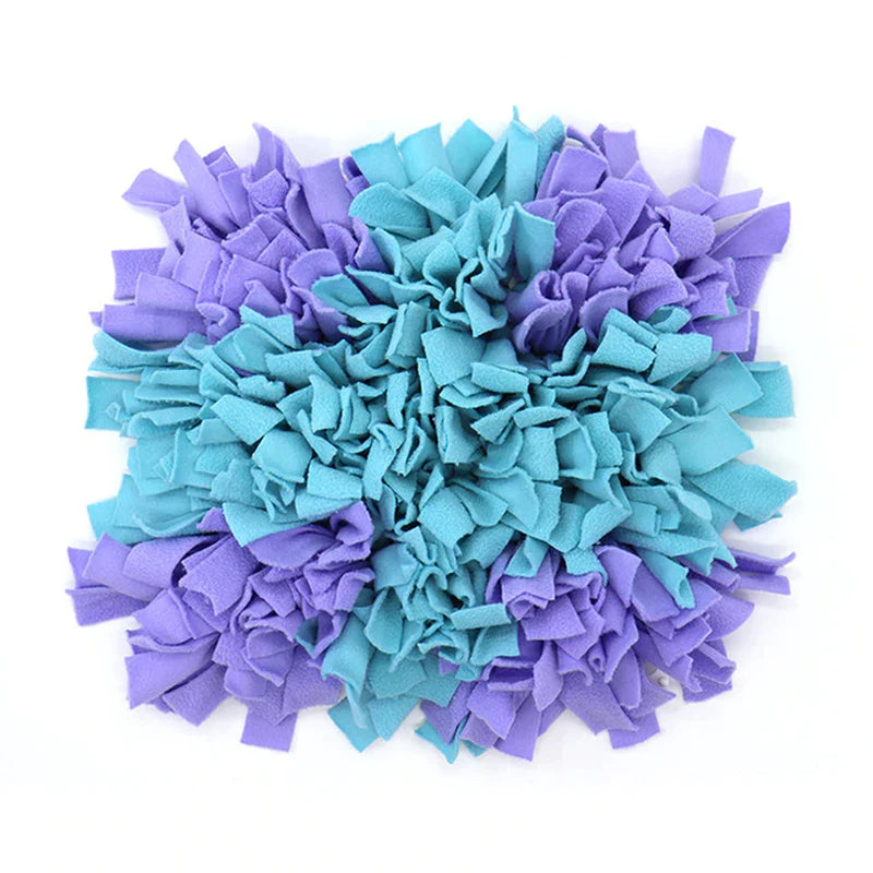 Furryforest Washable Snuffle Smelling Mats for Pet Dogs Anti-Slip Nose Training Blanket Sniffing Pads Dog Puzzle Toys