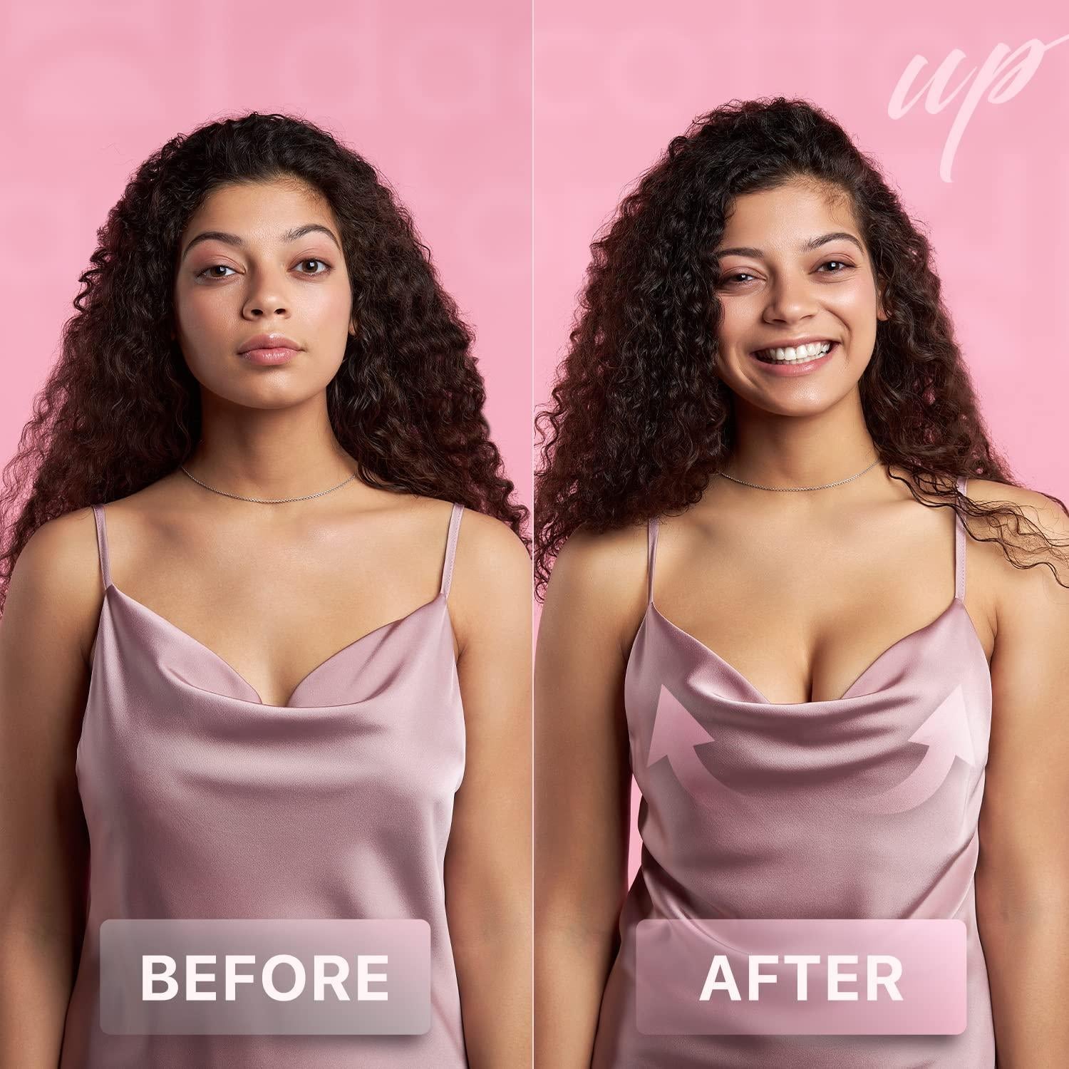 Boob Tape Beige Boobytape Breast Lift Push up a G Cup 16.4 Ft X 2 in Bra Tape